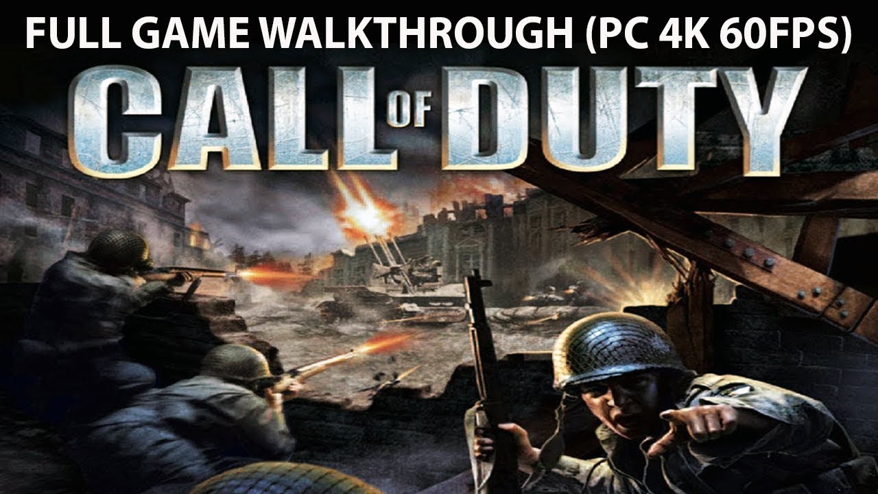 Call Of Duty 1 Game Setup For Pc Best First Person Shooter Game For Windows Free Download 1 Download Call Of Duty 1 Game Highly Compressed